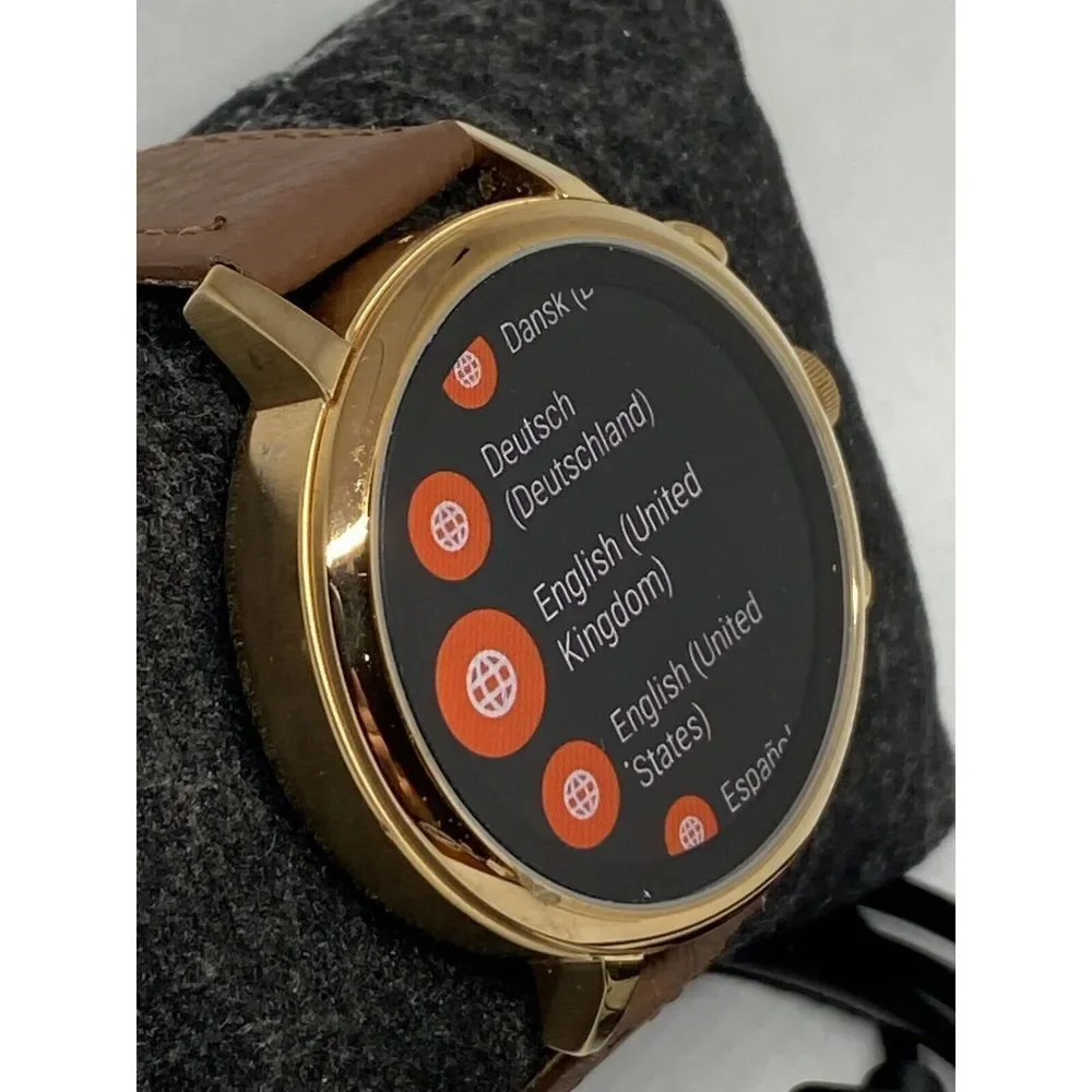 Fossil Gen 4 Authentic Digital Dial Smart Watch Custom Band FTW6016 LT343